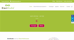 Desktop Screenshot of brainstudio.nl
